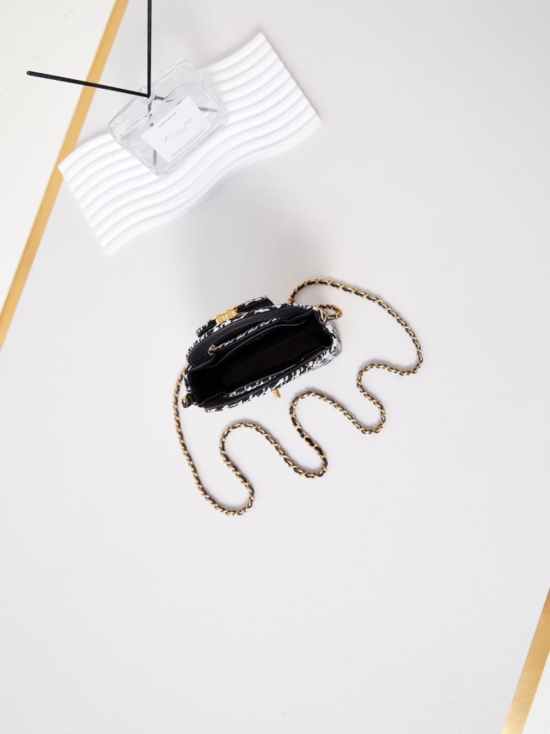 Ch**el top handle bags